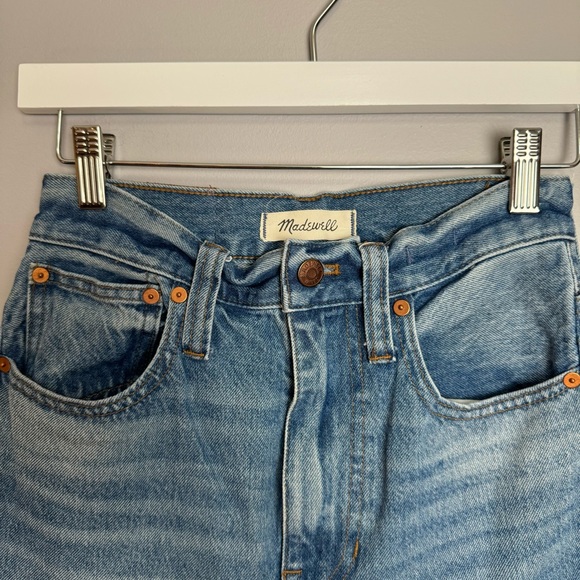 Madewell the momjean blue jeans size 26 - Picture 9 of 11